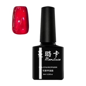 RKSTN Gel Nail Poli Miroir Rouge Eye Nail Polonais Gel 8ml Nail rapide à sec polonais