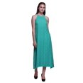 thumbnail image 1 of Bimba Robe Décontractée Oiseau Longue Dos Nu à Col Licou pour Femme Robe de Plage Imprimée - XX-Grand, 1 of 6