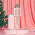 thumbnail image 3 of soaiy MC8 Wireless Karaoke Microphone Bluetooth Speaker 2-in-1 Handheld Singing Recording Microphone Portable KTV Player, 3 of 8