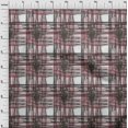 thumbnail image 3 of oneOone Georgette Viscose Fabric Swirl & Check Ikat Decor Fabric Printed BTY 42 Inch Wide, 3 of 4