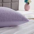 thumbnail image 2 of Purple Sherpa Body Pillow, 2 of 3