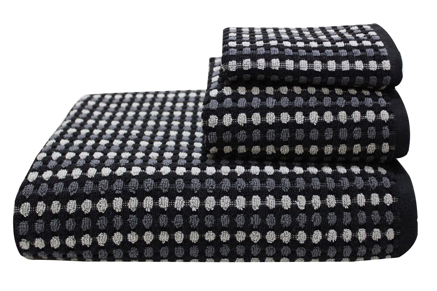 Serviette de toilette en coton Hometrends pour salle bain, douce et absorbante.