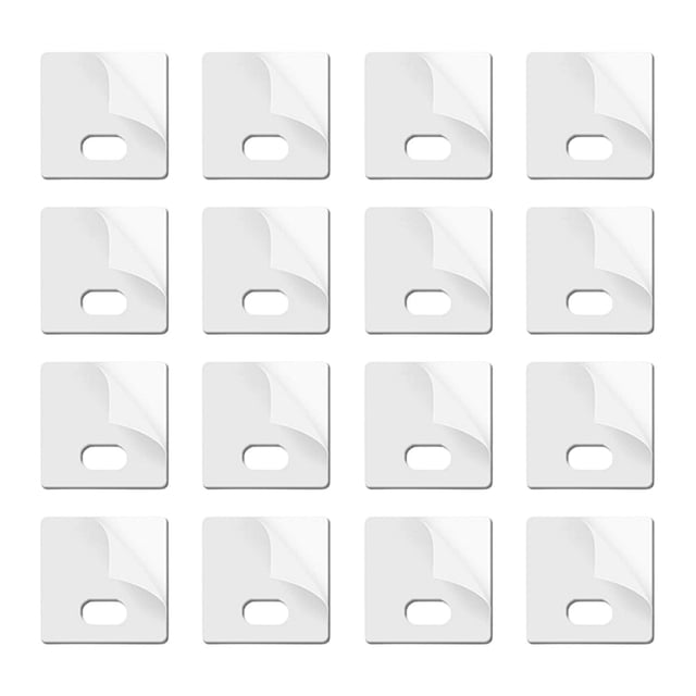 16Pcs Vertical Blind Repair Tabs,Clear Replacement Slats Stickers,Vertical Blind Repair Kit,Blinds Replacement Parts for Sliding Door,Window