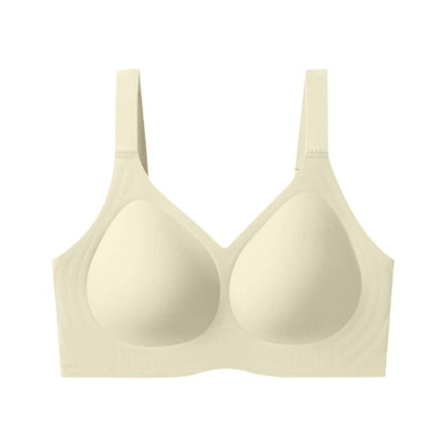 Bra Undergarments for Women Seamless Shapewear Gel Bras With Lift for Large Bust W Cup Design Underwire Support Comfort Everyday Wear