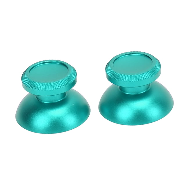 Crtynell Thumb Grip Joystick Cap Aluminum Alloy Xboxone Controller 2Pcs Replacement