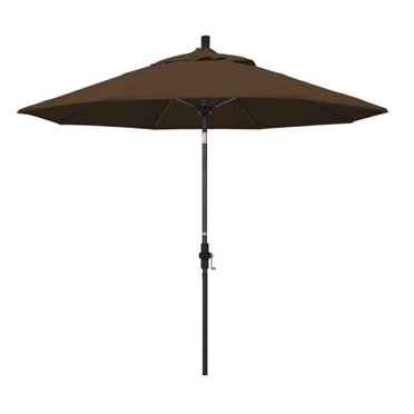California Umbrella Parasol de Patio de 9 Pieds en Teck