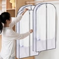 thumbnail image 2 of Birdeem Garment Bag Suit Bag for Closet Storage and Travel Foldable Garment Bag with Two Transparent Window for Hanging Clothes Travel Suit Bag for Suits Skirts Jacket, 2 of 12
