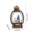 thumbnail image 3 of Lighted Christmas Decor Include Clear LED Lights Hanging Lantern Christmas Tree Battery Pendant Novel Props Light For Xmas Party Home Decor 150ml, 3 of 6