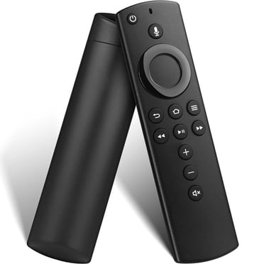 Télécommande Vocale de Remplacement (2e Gén.) L5B83H avec Contrôle de l'Alimentation et du Volume, Compatible avec Fire TV Cube et Fire TV Bâton de 2e Gén.