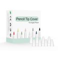 thumbnail image 4 of RYGRZJ 8 Pcs Rubber Smooth Pencil Tip Case Cover Nib Sleeve Hot2nd For_Apple-US, 4 of 5