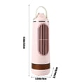 thumbnail image 3 of PRETXORVE Desktop Portable Fan With Wind Speeds Automatic Oscillating Head With For A Cool And Soothing Feeling Suitable For Home Office And Bedroom Use, 3 of 6