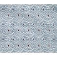 thumbnail image 4 of oneOone Cotton Flex Grayish Blue Fabric Geometric Block Craft Projects Decor Fabric Printed By The Yard 40 Inch Wide, 4 of 4