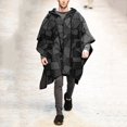 thumbnail image 1 of Qertyioot Hauts pour Hommes Mode Veste Décontractée Extérieur Manches Longues Manteau Chaud, 1 of 8