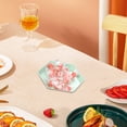 thumbnail image 4 of Hexagonal Dinner Plates, Reusable Plastic Dishware, Microwave and Dishwasher Reliable, Unbreakable Camping Plates, Lightweight Kitchen Plates for Everyday Use, 4 of 8