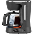 thumbnail image 1 of BLACK+DECKER Split Brew 12-Cup Digital Coffee Maker, Iced or Hot Coffee, Programmable, Quick Touch, Keeps Warm for 4 Hours, 1 of 8