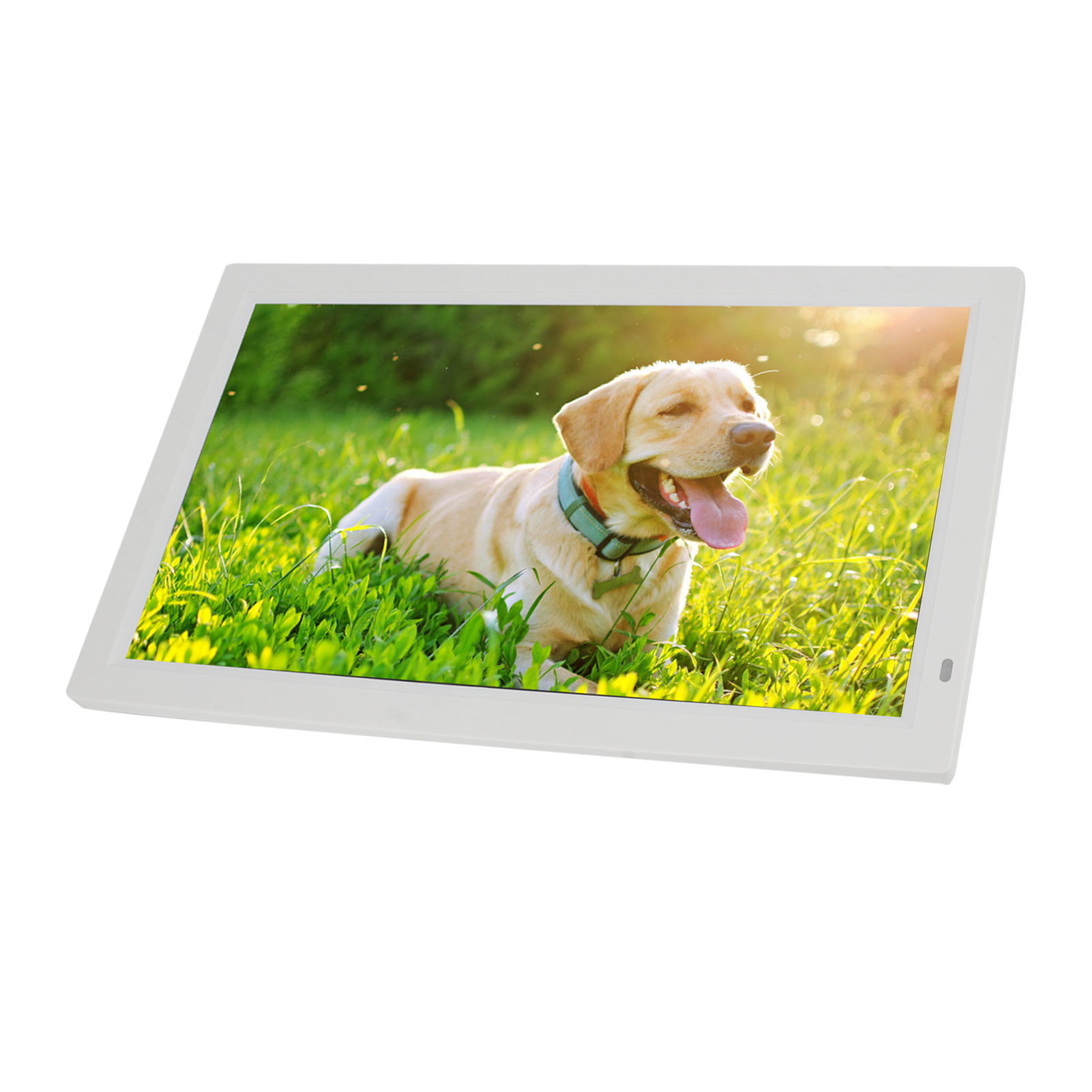 Cadre Photo Numérique Intelligent 22 Po HD 1080P avec Prévisualisation d'Image et Diaporama, Télécommande Intelligente, pour Calendrier Horloge Musique