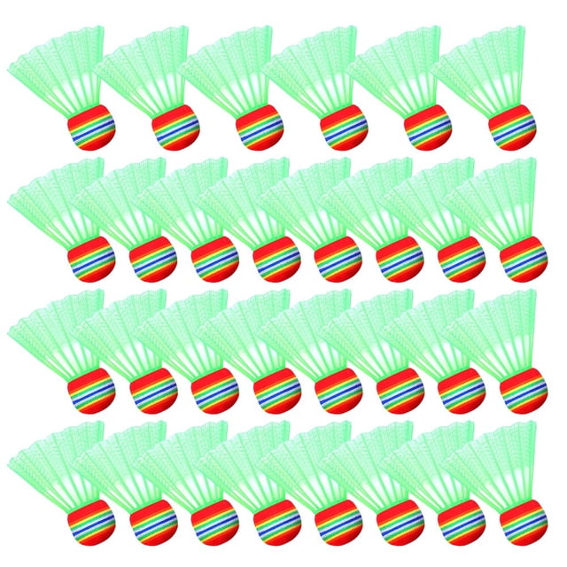 Mosiee Fun And Safe 30Pcs Sponge Shuttlecocks Ideal Badminton Balls For Children