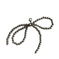 thumbnail image 4 of Fwttom Pearl Ribbon Shoe Decoration Elegant Buckle Pearl Bead Chain Ladies Diy Shoe Lace 2Pc, 4 of 5