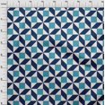 thumbnail image 3 of oneOone Organic Cotton Voile Fabric Triangle|Parallelogram & Square Geometric Print Fabric BTY 42 Inch Wide, 3 of 4