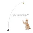 thumbnail image 3 of Interactive Cat Wand Toy, Fun Handheld Feather Teaser Wand With Suction Cup For Indoor Play, Keep Your Cat Entertained And Active, 3 of 8