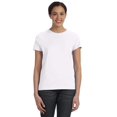 thumbnail image 2 of Hanes SL04 T-Shirt Nano-T pour Femmes Taille Grand, Blanc, 2 of 2