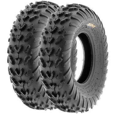 Paire de 2 Pneus Sunf A007 23X7-10 pour VTT Utv Sport-Performance, 6 Pr, Sans Chambre à Air