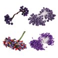 thumbnail image 4 of Plastic Flower Heads Handmade DIY Fake Simulation Bouquet Stamen for Wedding Gift Decoration 70Pcs Type 19, 4 of 8