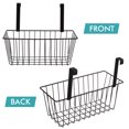 thumbnail image 2 of SHISUYAN 1pc Iron Art Multifunctional Storage Basket Flower Pot Holder Black, 2 of 8