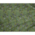 thumbnail image 4 of oneOone Polyester Lycra Fabric Leaves & Floral Block Decor Fabric Printed BTY 56 Inch Wide, 4 of 4