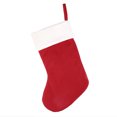 thumbnail image 2 of FAROOT Stocking Shaped Hanging Candy Bag, Christmas Cookie Gift Storage Pouch, 2 of 7
