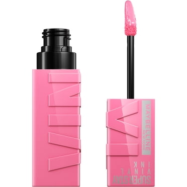 Maybelline New York Super Stay Vinyl Ink Longwear No-Budge Liquid Lipcolor, Highly Pigmented Color and Instant Shine, upbeat ,4.2 ml