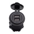 thumbnail image 1 of EGNMCR 5V 4.2A USB Charger Socket Adapter Power Outlet for 12V 24V Motorcycle Car Charger, 1 of 9