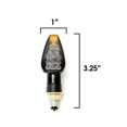 thumbnail image 2 of Krator Mini Personnalisé Conduit Clignotants Lampe Compatible avec Triomph Speedmaster Triple Thunderbird, 2 of 4