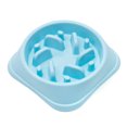 thumbnail image 1 of Feeding Dog Slow Food Bowl Dog Food Slow Feeder To Help Digestion With Stable Base For Dogs And CatsBlue, 1 of 1