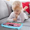 thumbnail image 1 of SPOORYYO English Learning Tablet with LED Screen Educational Toy for Early Learning Interactive Q&A Function Piano Keyboard, 1 of 6