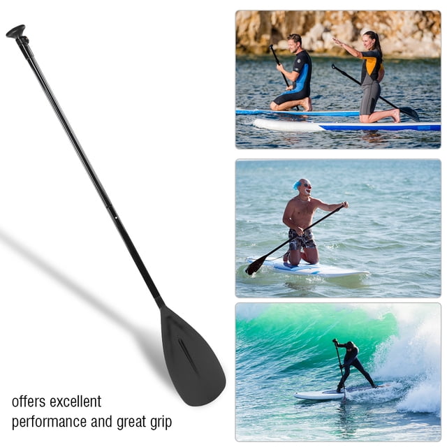 2-in-1 Adjustable SUP Paddle Aluminum Shaft, Excellent Performance, Great Grip, Portable Storage