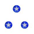 thumbnail image 1 of braveheart RISK Professional Rustproof Headset Cover Waterproof Exquisite Wear-resistant 28.6mm Front Fork Cycling Headset Accessories Blue Star Thorn 3Set, 1 of 6