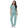 thumbnail image 4 of Adar Universal Women's V-Neck Scrub Top, Adult, 4 of 7