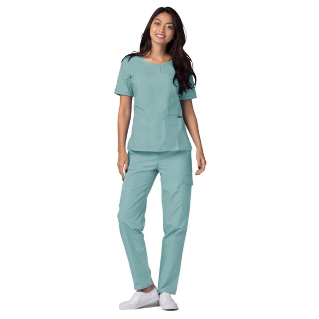 Adar Universal Women's V-Neck Scrub Top, Adult