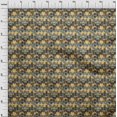 thumbnail image 3 of oneOone Tissu en Soie Tabby Chevron Imprimé Ikat 42 Pouces de Large, 3 of 4