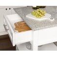 thumbnail image 3 of Chariot de cuisine blanc, 3 of 9