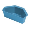 thumbnail image 1 of Oleegame 1PC Spoon And Lid Rest Kitchen Leaking Basket Triangular Kitchen Waste Leaking Basket Sink Side Shelf Blue, 1 of 2