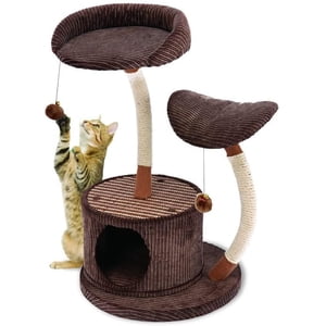 Penn Plax Vie des chats 2 Salon de niveau avec hideaway
