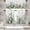 Flower Botanical, variant on Spices and Herbs Kitchen Curtains Farmhouse Window Curtains Valance and Tier Set of 3, Vintage Short Tier Curtain for Bathroom, Small Cafe Curtains for Kitchen Decor 52" x 24"