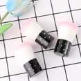 thumbnail image 4 of Professional Makeup Brush Set for Manicure Use with Soft Fiber Bristles and HighQuality Plastic Handle in Pink 3PCS, 4 of 8