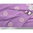 thumbnail image 2 of Soimoi Rayon Fabric Artistic Floral Printed Craft Fabric by the Yard 56 Inch Wide, 2 of 3