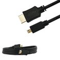 thumbnail image 1 of SatelliteSale High-Speed Micro HDMI to HDMI TV Adapter Cable [24K Gold Plated | Copper Core | PVC Jacket] 4K, 1 of 5