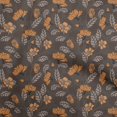 thumbnail image 1 of oneOone Tissu Cambric Coton Marron Floral Rétro Matériel de Robe Tissu Imprimé Tissu au Mètre 42 Pouces de Large, 1 of 5