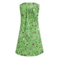 thumbnail image 4 of Robe d'Été pour Femmes Aguichant Robe d'Été pour Femmes Design Décontracté Robe Dégradée Sans Manches Col en V Longue Robe Ample Robe d'Été pour Femmes Robe Longue d'Été pour Femmes Longue Robe d'Été pour Femmes, 4 of 4