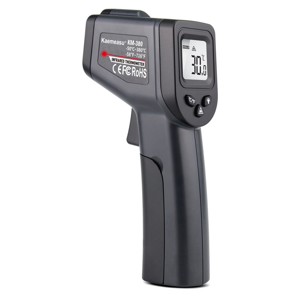 Digital infrared thermometer single/dual laser non-contact object temperature measurement tool 7 types optional
